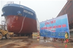 Hạ thủy thành công tàu hàng 4.600DWT 