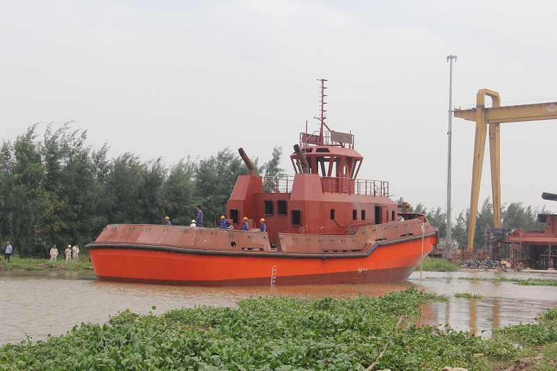 HẠ THỦY TÀU KÉO THỊNH LONG 72 HẠ THỦY TÀU KÉO THỊNH LONG 72